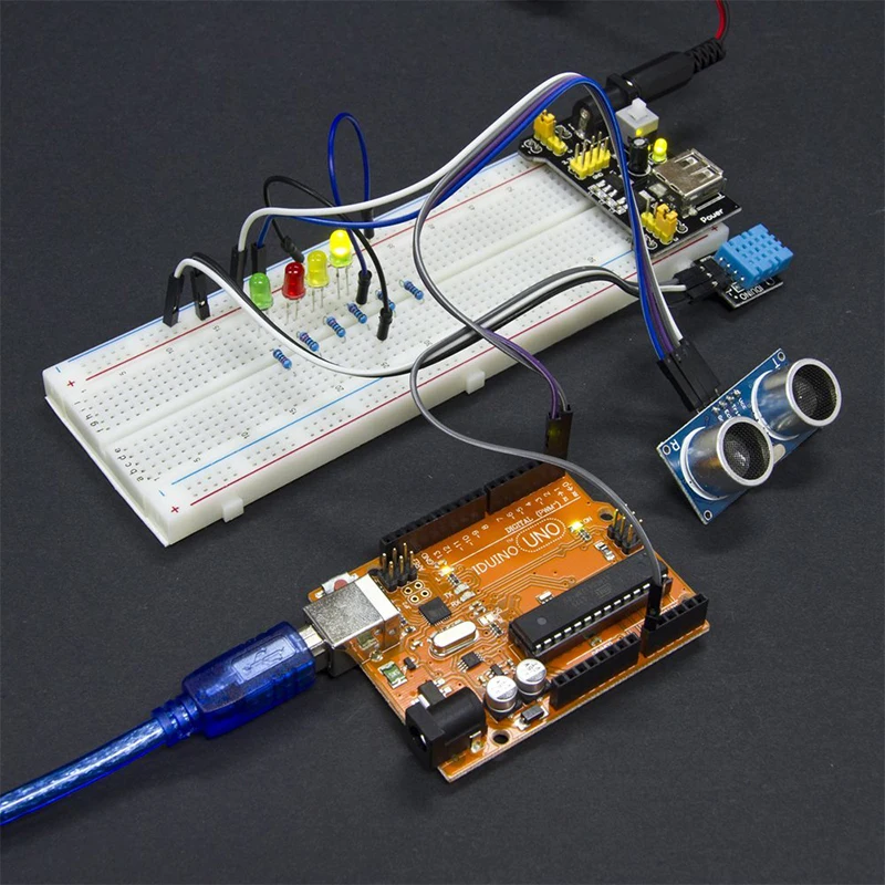 diy电子学生组件用于arduino的uno r3入门套件 - buy 电子元件入门