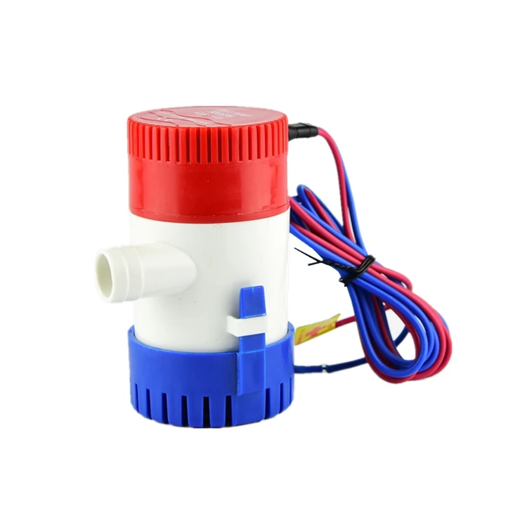 QUIETFLO 350-1100 GPH Marine 12 24 volt DC Non-Automatic Submersible Bilge Pump