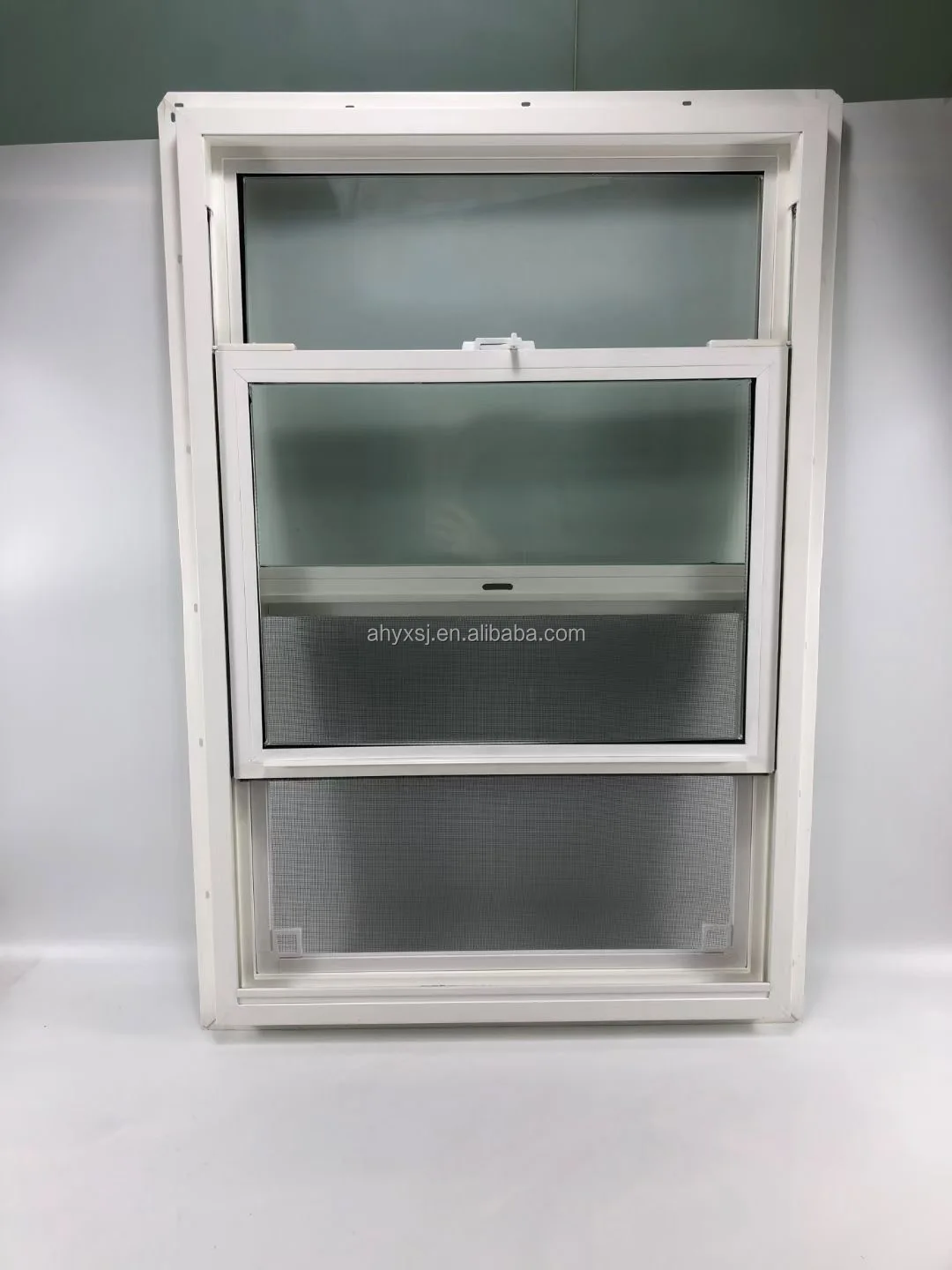 Australian Standards Profile Pvc Double Hung Windows Hurricane Proof