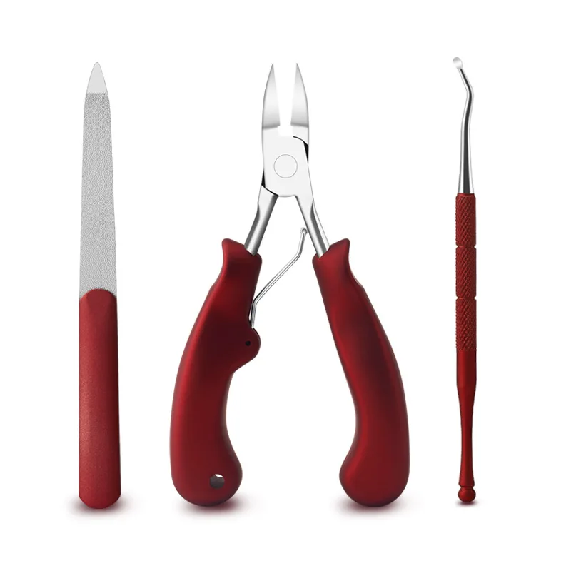 Toenail Clippers Cuticle Nippers For Thick Ingrown Nails Heavy Duty