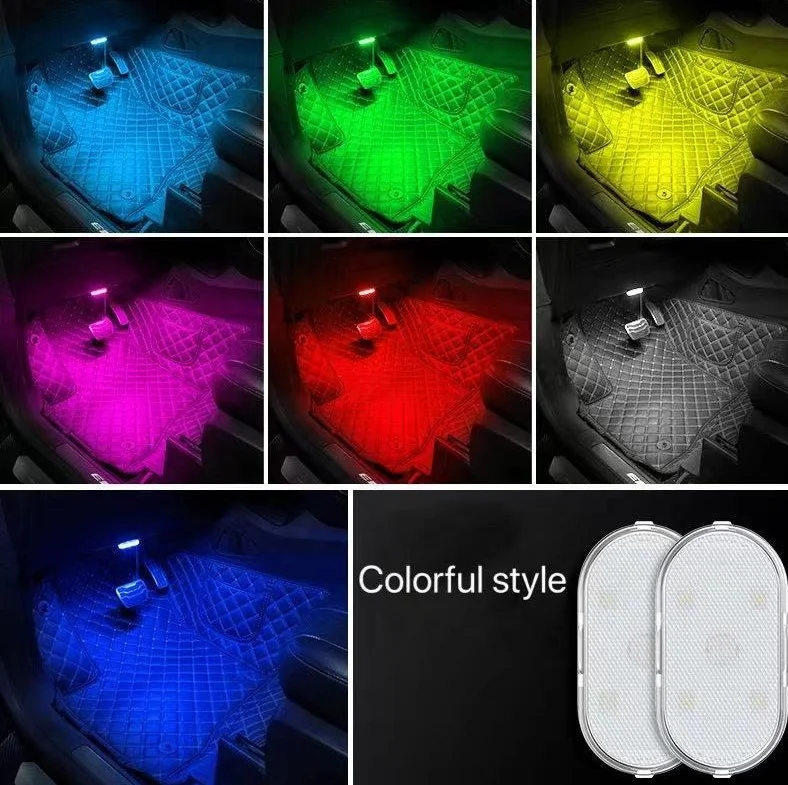 Mini Multicolor Car Lamp Led Emergency Light Car Inside Trunk Luggage