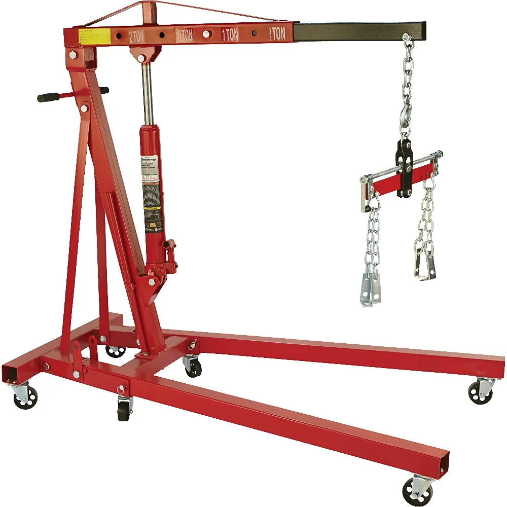 Hot Sell Hydraulic Portable Truck Pickup Engine Hoist Crane