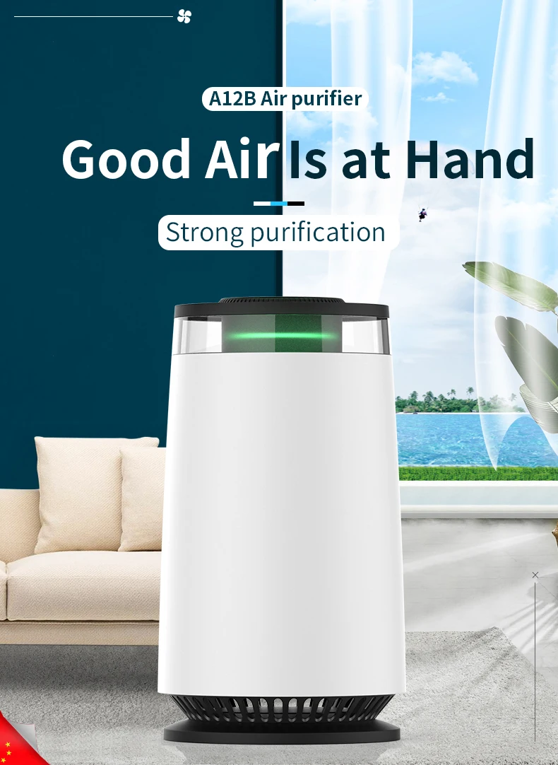 2021 Desktop UVC Air Purifier HEPA Filter Purifying CE Air Purifier