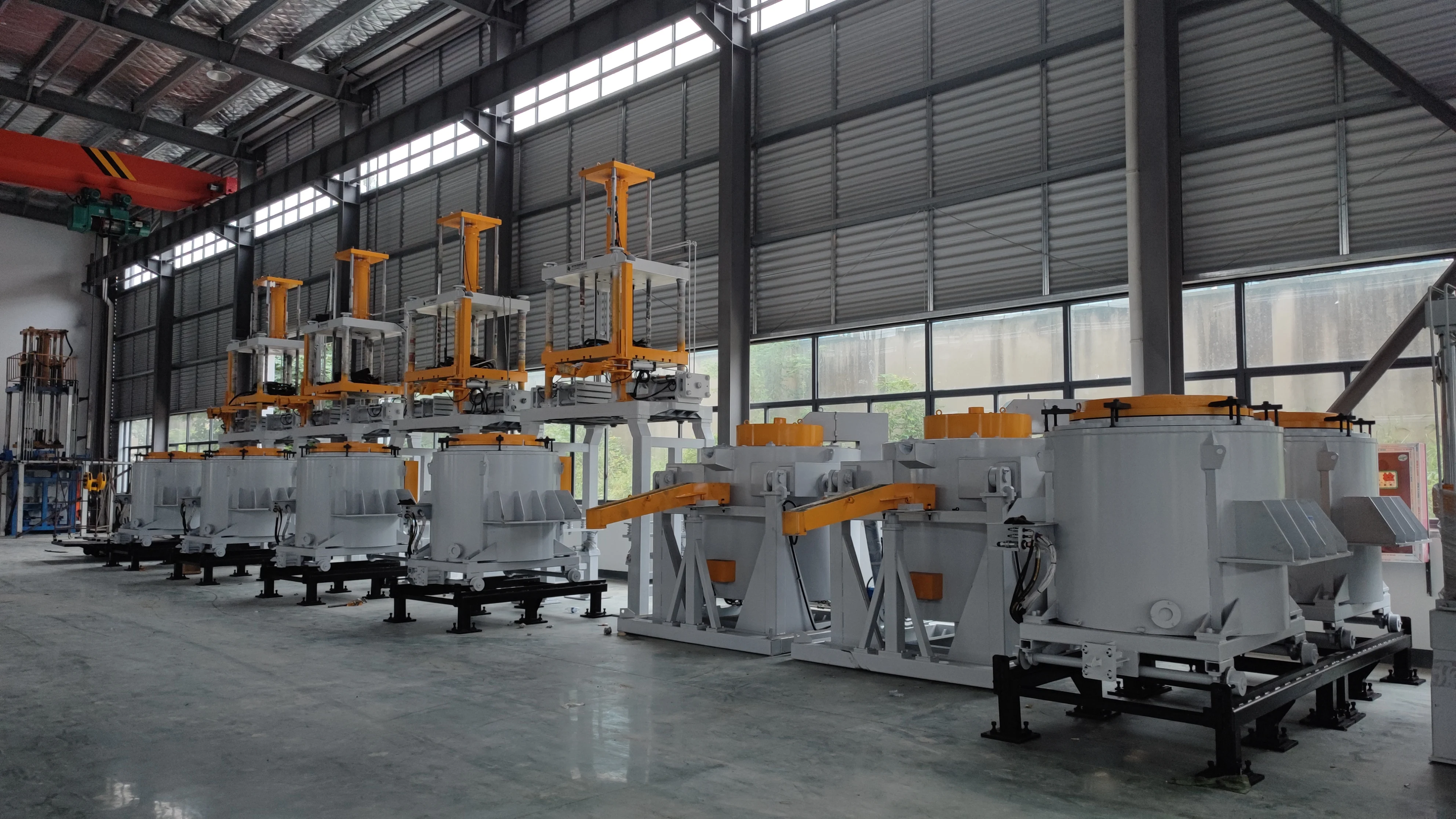 Aluminum Alloy Car Wheel Weight Casting Machine Automatic Low Pressure Die Casting Machine for Auto Part details