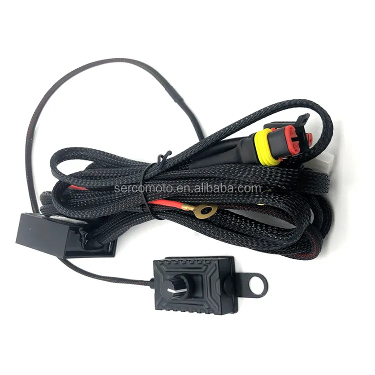 Motorcycles Led Dimmer Harness Switch,Adjust Light Brightness From Low