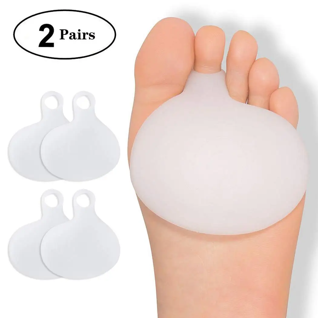 Gel Metatarsal Pads Ball of Foot Cushion Forefoot Pain Relief Cushion Pad RKCA 
