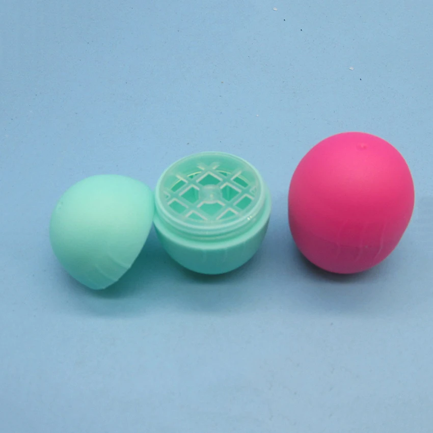 Ball Round Small Capacity Lip Gloss Tube 3g Eco Friendly Empty Lip Balm Tube Container For