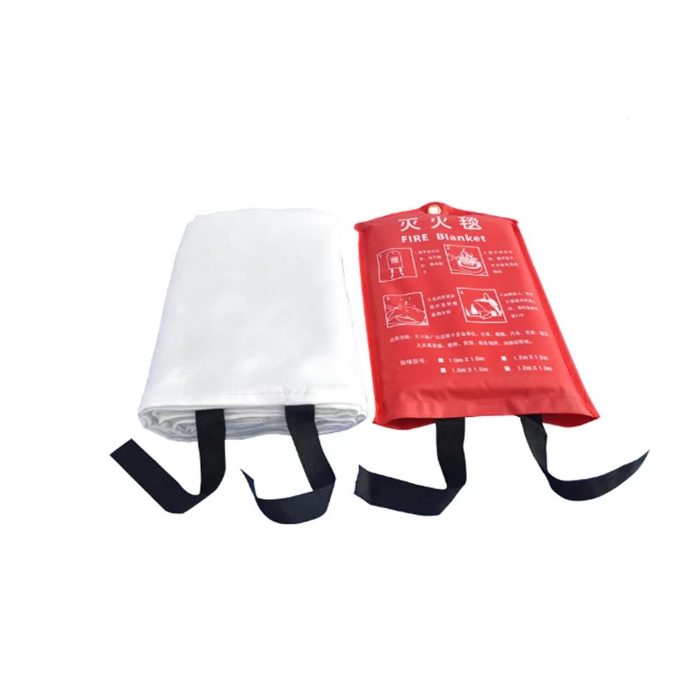 China Manufacturer Lowes Safety Emergency Welding Silicon Coated Fiberglass Fire Resistant Fire