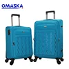 EVA Polyester 4 wheels Trolley Fabric suitcase luggage