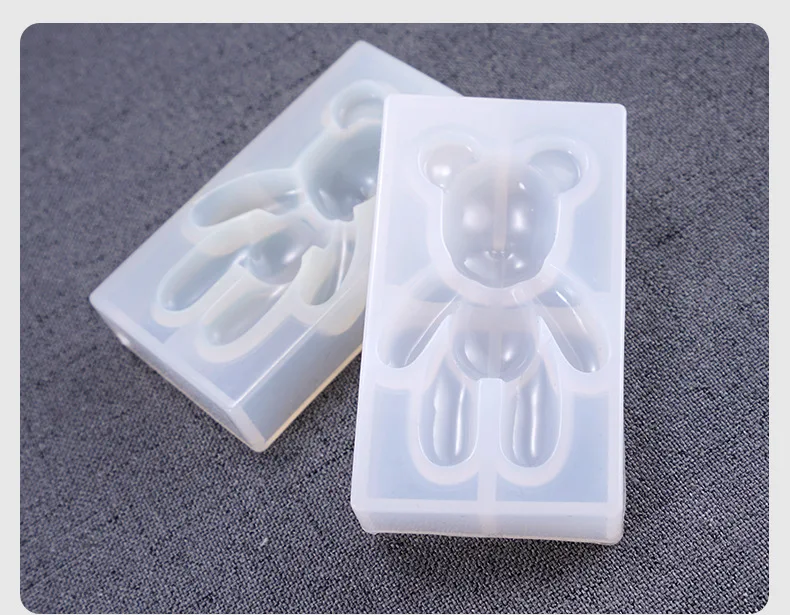 Diy Silicone Bear Resin Mold Cartoon Characters Buy Bear Resin Mold,Silicone Bear Resin Mold