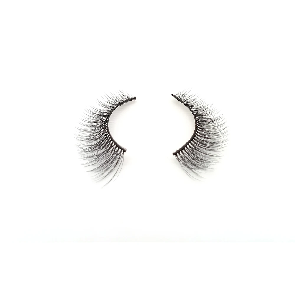 

fake eyelashes customize lash boxes silk lash, Black