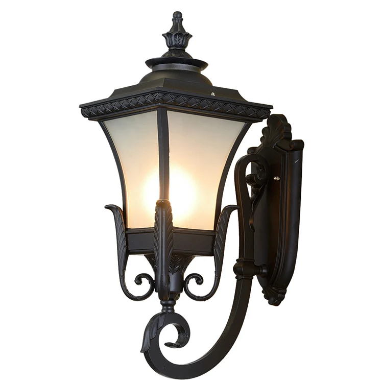 European antique style outdoor lighting vintage outdoor wall light E27 outdoor lighting wall fixture