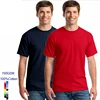 Custom Logo 100% Cotton Short Sleeve Solid Men's Longline T-Shirt With OEM Service
