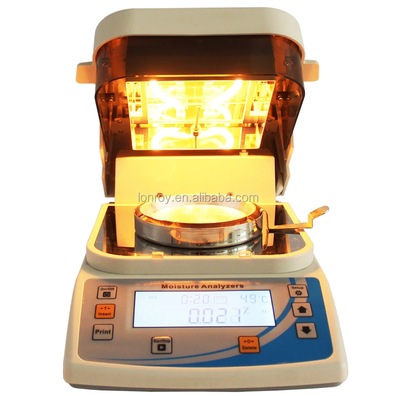 Highly Precise Halogen Lab Digital Moisture Meter