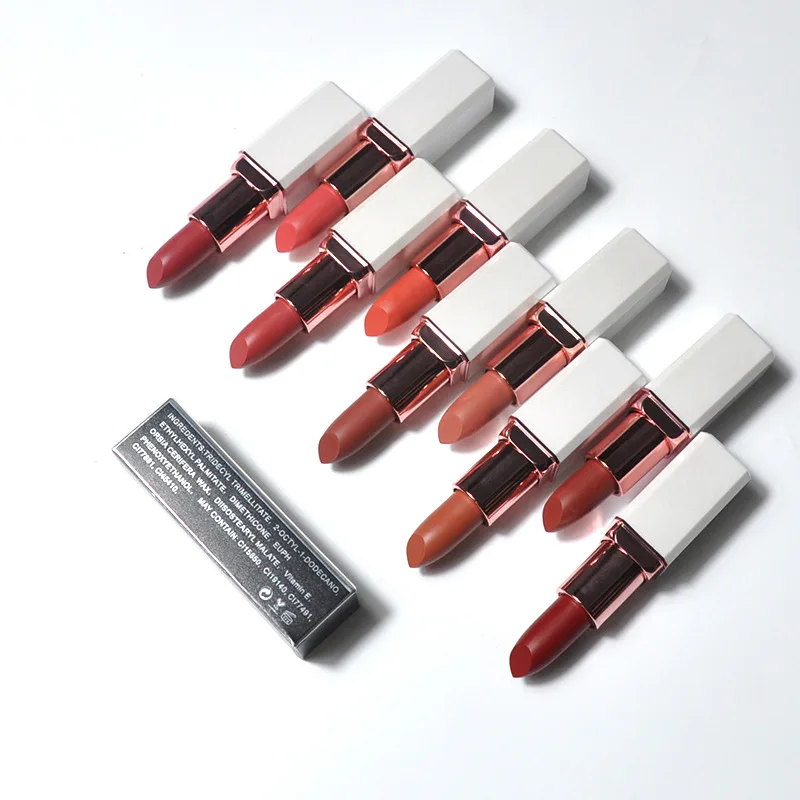 Wholesale Lipsticks With My Logo Custom Hydrating Nude High Pigmented