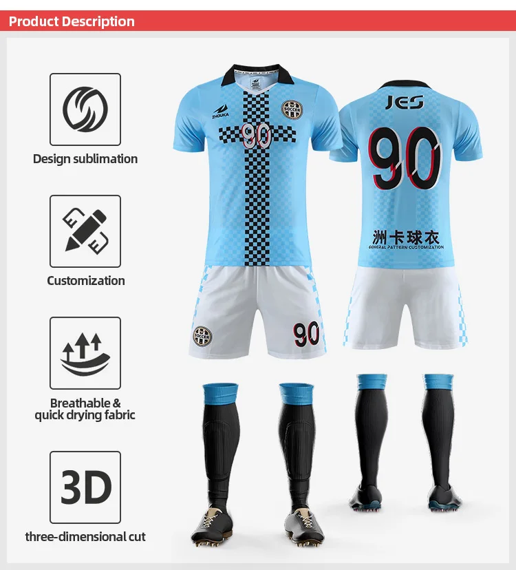 Último Jersey De Fútbol Diseño Completo De Sublimación De Diseño Uniforme  De Fútbol Para El Equipo O Los Clubes - Buy Uniforme De Fútbol De Diseño  Product on Alibaba.com