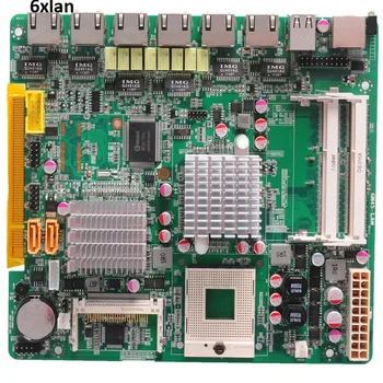 Firewall Motherboard 6 Lan Support Maximum Intel Quad-core Processors ...