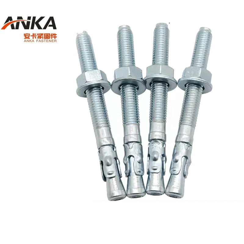 Wedge Expansion Anchor Factory Price Steel Wedge Anchor Bolt M16 M22 ...