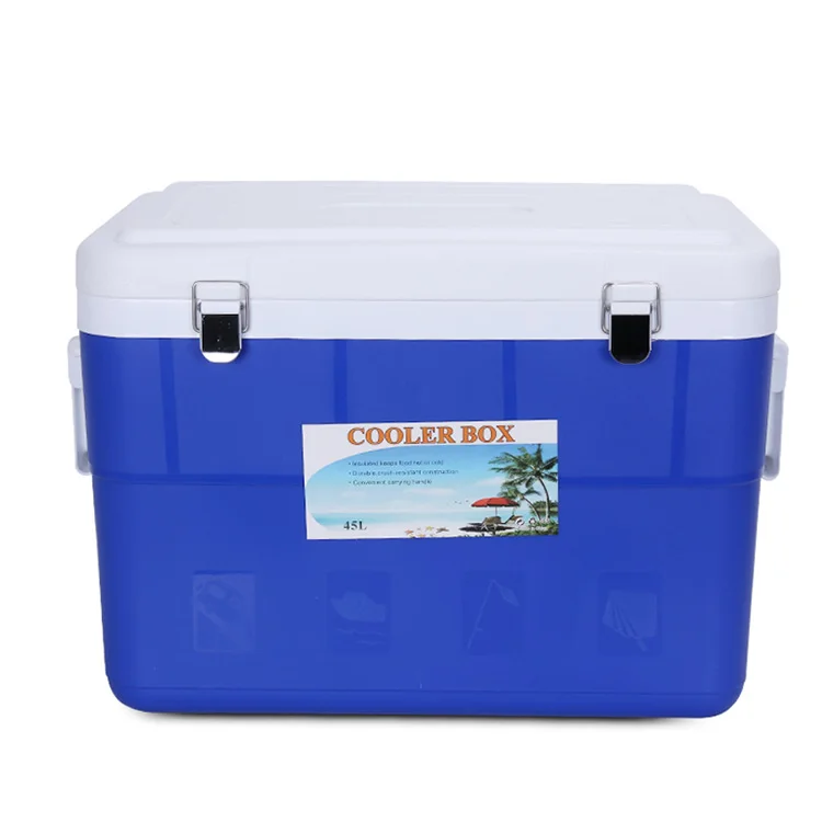 Oem Portable Chest Cooler Food Storage Box Container Refrigerator Outdoor Picnic Car Ice Cooler