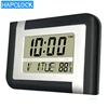 Jumbo Calendar LCD Desktop Large Number Alarm Digital Wall Clock for Home Decoration