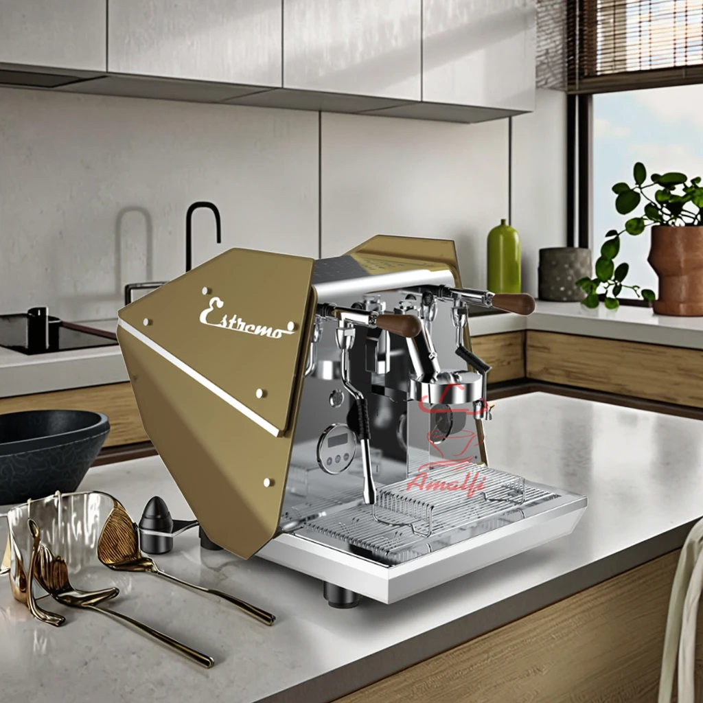 elmar ヘレンド　ロータス　②、⑤ Italian Style 4.2L Stainless Steel Espresso Machine - Automatic