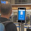 TPS980 8inch Web Based Fingerprint Face Recognition time attendance system Multi-Identification Biometric Access Control