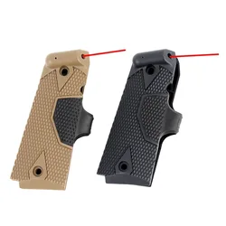 Tactical Airsoft Outdoor Game Red Dot Laser Sight for GBB 1911 Compact Laser Grip Series