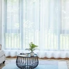 Wholesale Shaoxing textiles sheer white mesh polyester curtain fabric for living room