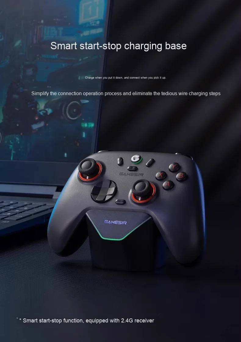 GameSir Nova Charger Kairos 2 Enhanced Charging Dock Video Game Console Charging Accessory