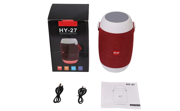 kinter HY-27 USB TF card Portable Wireless Plastic Bluetooths Speaker - ANKUX.COM