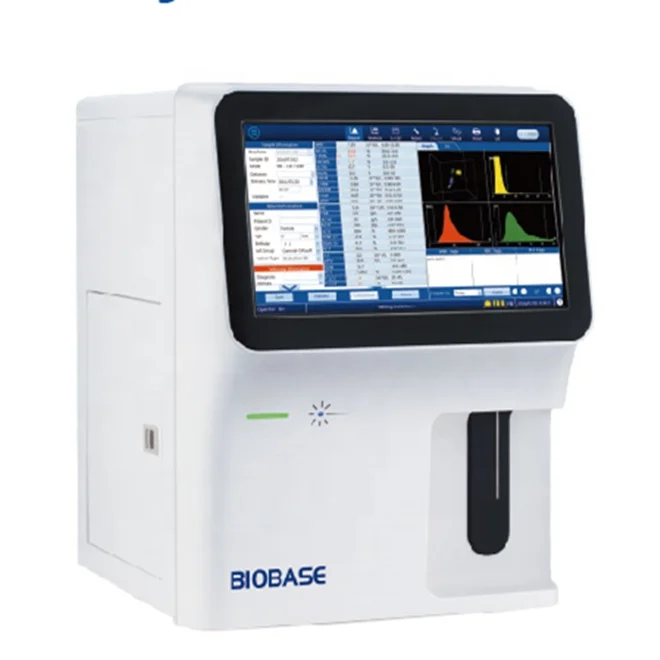 Biobase Hmatology Analyzer Fully Automated Full Blood Count Machine ...