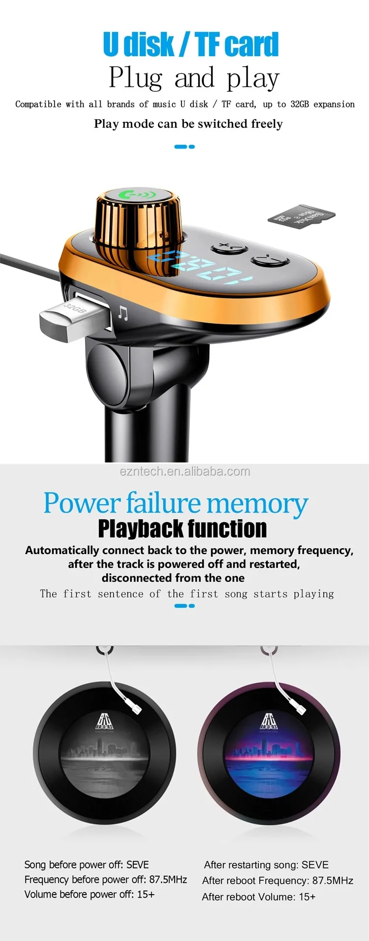 Q15 Incar Charger Fm Transmitter Car Kit Wireless Mp3 Player With Fm