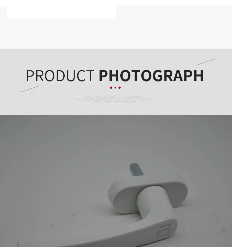 UPVC Casement Window Multi-Point Handle 63.02005