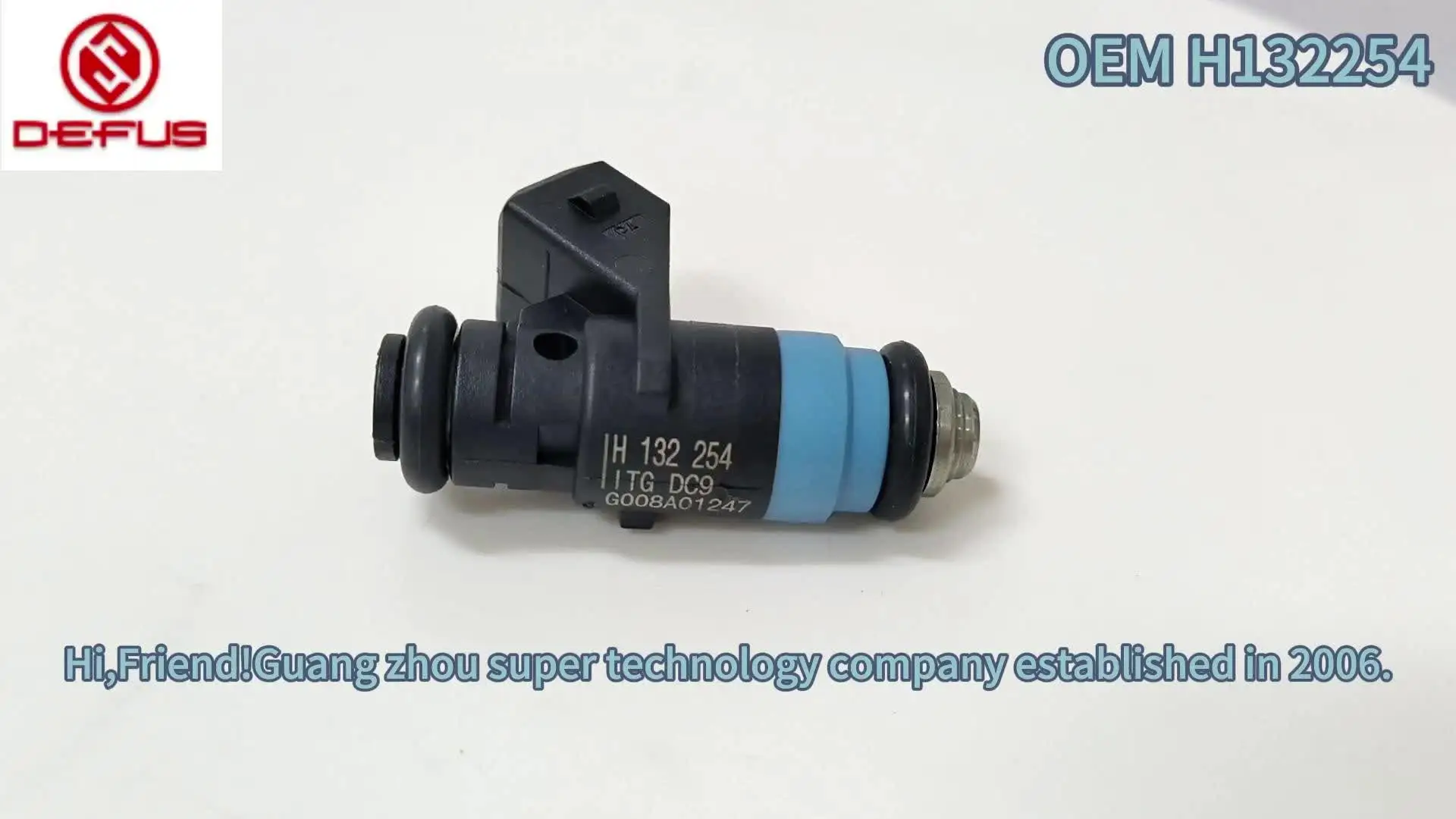DEFUS Best Performance Fuel Injector OEM H132254 8200132254 For 