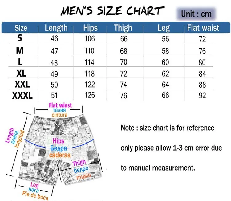 Custom Printed Quick Dry Breathable Swimming Mens Beach Shorts Swimwear ...