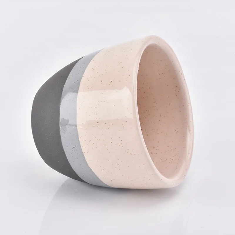 40ml mini round ceramic candle cups votive candle holder home decor