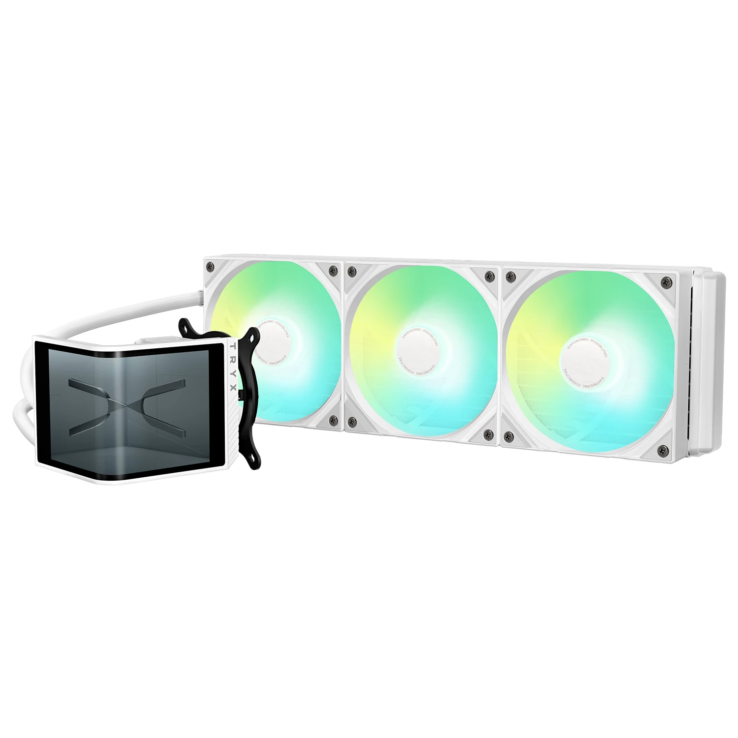 Tryx PANORAMA SE ARGB 360 White/Black AMOLED Water Cooler - 360mm
