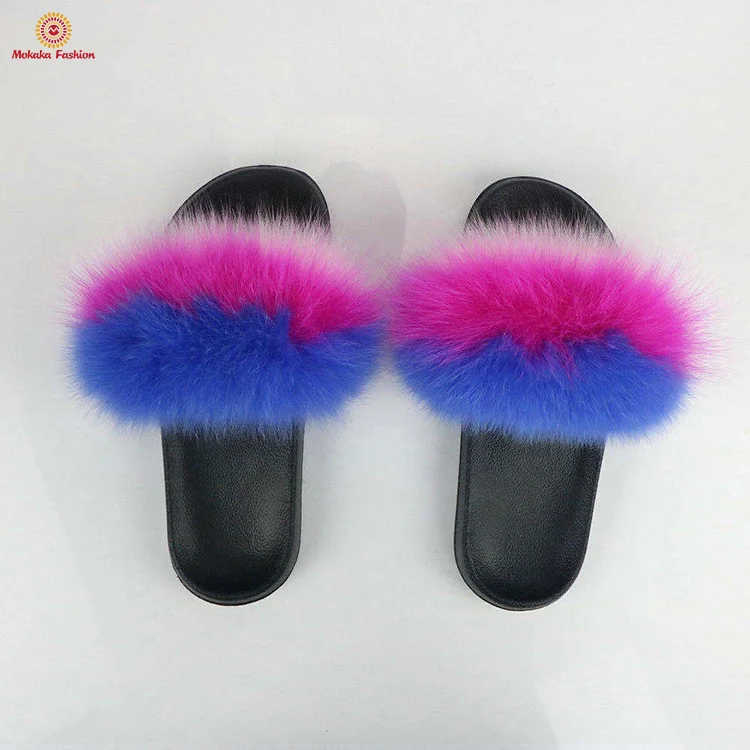 womens fur slippers