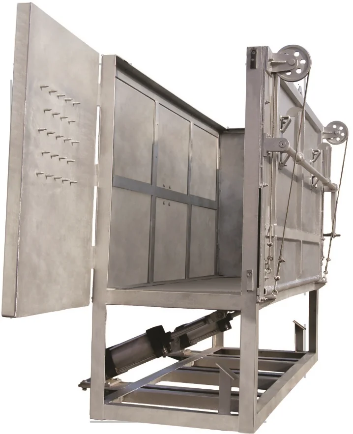 Meat processing and slaughtering machine for donkey slaughterhouse