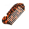 Creative Customized Cellulose Acetate Pet Fish Shape Mini Beauty Modelling Hair Comb for Home Salon