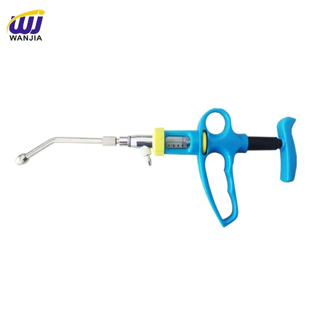 Vet Use Aspirating Liquid Syringe Multi Dose Syringe,Cattle Vaccination