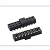 2-400 Pin 2.54 mm Single Row Double Raw Pin Header Strip PC female pin header