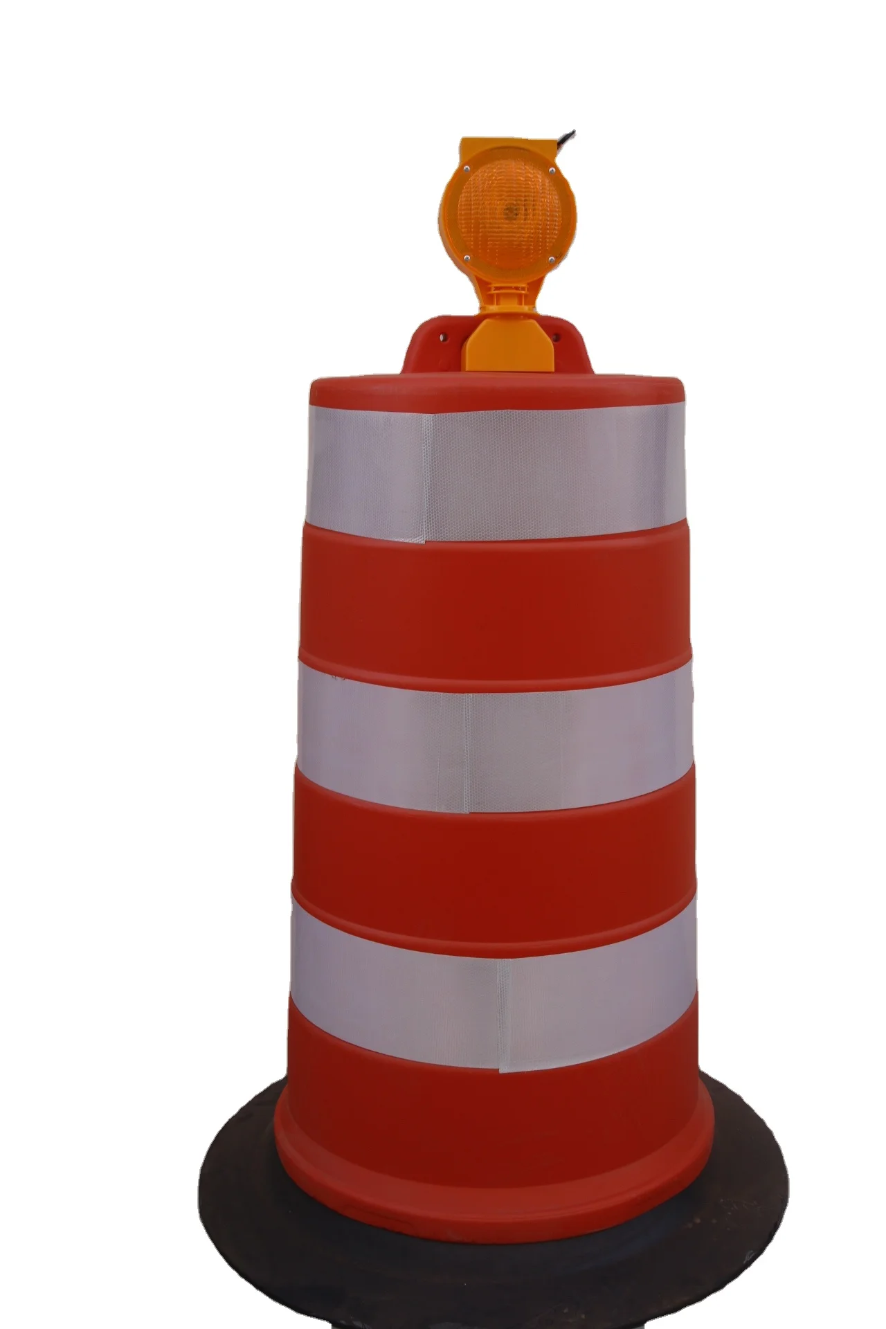 Road Safety Barriers Roadway Barrel Drums For Traffic Water Filled Anti
