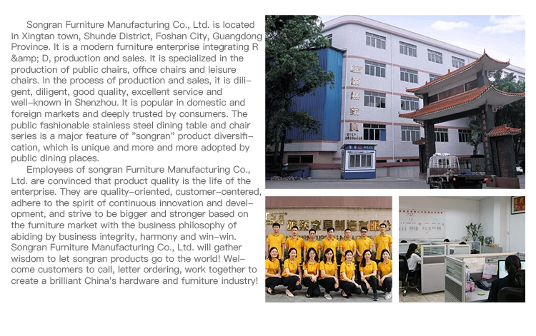 2/4/6/8 stainless steel school restaurant canteen table set durable from China supplier