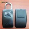 Waterproof Portable Combination Storage keylock Real Estate Small Metal Lock For Box