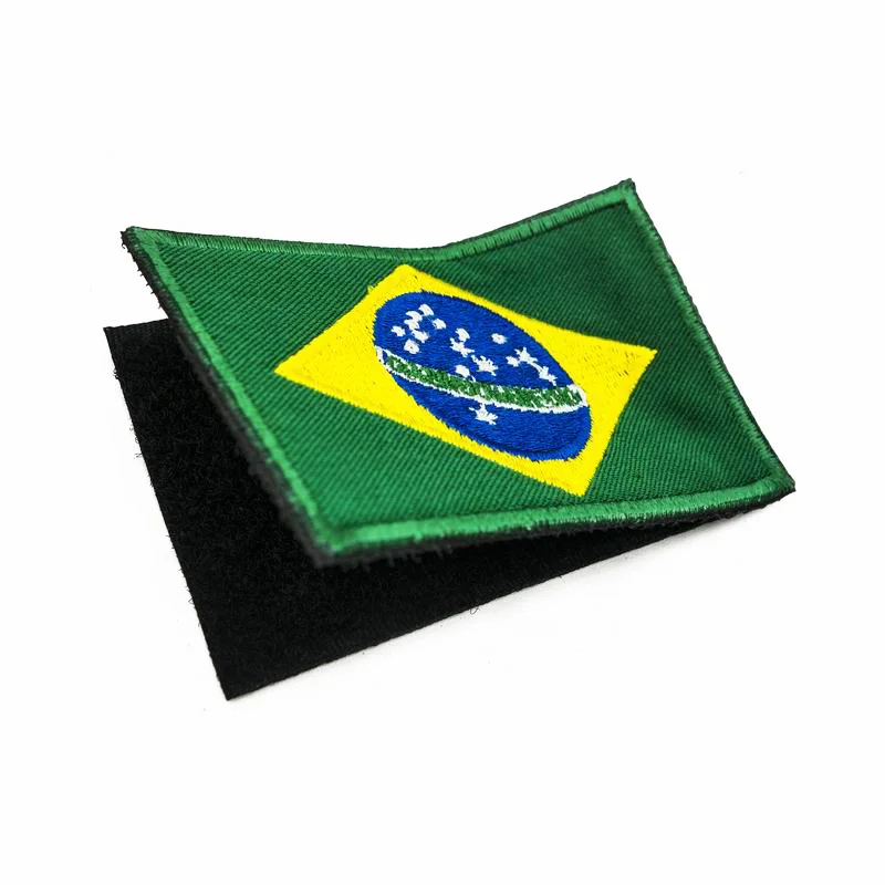 bordado para planchar emblema nacional La bandera del país de Burkina Faso 2,8 x 2
