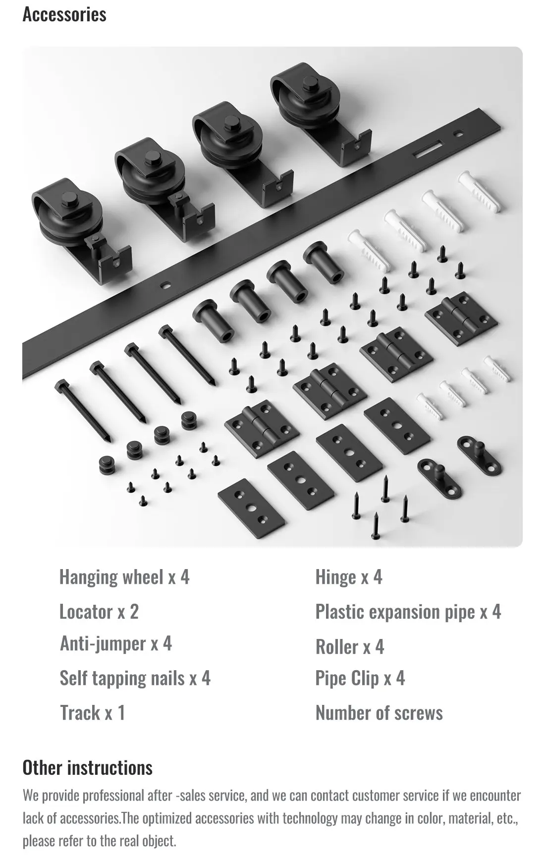 Mdf Composite Bifold Barn Door Hardware With Sliding Hardware Kit Buy