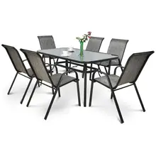 mesa redonda cristal sillas terraza mesa redonda cristal sillas terraza