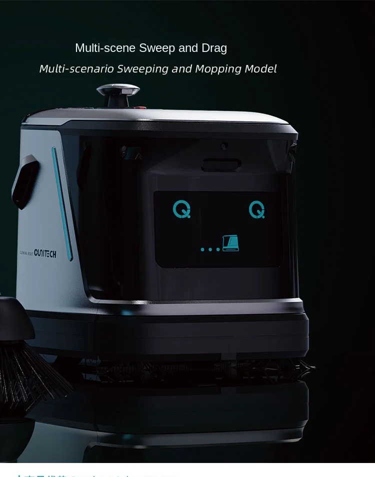 Yunli Xiaoqi Intelligent Ride-On Sweeping Robot Commercial Multifunctional Cleaning Robot for Shopping Malls Electric manufacture