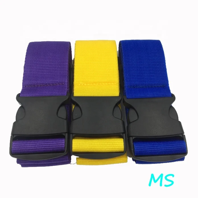Adjustable Travel Luggage Belt Strap Heavy Duty Pp Polyester Customized